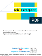 Social Perception