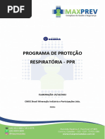 PPR- Programa de Proteção respiratoria