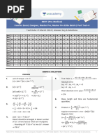 Answer Key 31-03-2024 Part Test-6