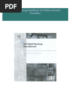 Download Complete Oil Well Testing Handbook 1st Edition Amanat Chaudhry PDF for All Chapters