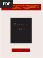 Download ebooks file Worlds Hidden in Plain Sight The Evolving Idea of Complexity at the Santa Fe Institute 1984 2019 1st Edition David C. Krakauer all chapters