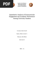 GROUP7_Quantitative Analysis of Extracurricular Engagement and Academic Performance Among University Students