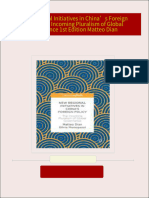 Complete Download New Regional Initiatives in China’s Foreign Policy: The Incoming Pluralism of Global Governance 1st Edition Matteo Dian PDF All Chapters