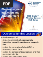 Gr11 Lesson16 Electromagnetic induction