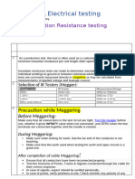 Electrical Testing