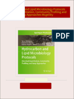 Complete Download Hydrocarbon and Lipid Microbiology Protocols Microbial Quantitation, Community Profiling and Array Approaches Mcgenity PDF All Chapters