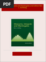 Download Complete Measures Integrals and Martingales 2nd Edition Ren L. Schilling PDF for All Chapters