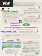 Derechos Humanos y su correlación con el Desarrollo Sostenible Brana Garcia Infografia