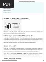 Top 20 Power BI Interview Questions (2024) - Javatpoint