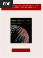 Download Database Systems: Design, Implementation, and Management 13th Edition Carlos Coronel ebook All Chapters PDF