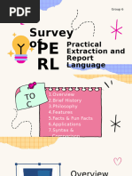 Survey of PERL - Group 6 Presentation