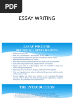 ESSAY WRITING