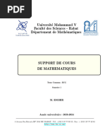 ¨POLYCOPIE COURS MATHEMATIQUE