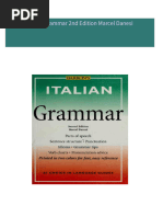 Download Complete Italian Grammar 2nd Edition Marcel Danesi PDF for All Chapters