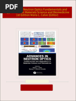 Get Advances in Neutron Optics Fundamentals and Applications in Materials Science and Biomedicine 1st Edition Maria L. Calvo (Editor) free all chapters