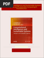 Computational Intelligence and Sustainable Systems Intelligence and Sustainable Computing H. Anandakumar 2024 scribd download