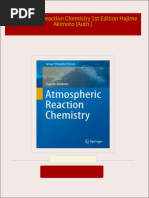 Instant Download Atmospheric Reaction Chemistry 1st Edition Hajime Akimoto (Auth.) PDF All Chapters