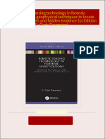 Immediate download Remote sensing technology in forensic investigations : geophysical techniques to locate clandestine graves and hidden evidence 1st Edition G. Clark Davenport ebooks 2024