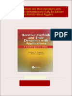 Iterative methods and their dynamics with applications : a contemporary study 1st Edition Ioannis Konstantinos Argyros 2024 Scribd Download