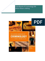 3111Download Full The Oxford Handbook of Criminology 6th Edition Alison Liebling PDF All Chapters