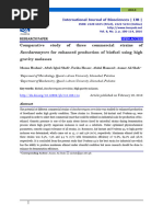 Comparative Study of Three Commercial Strains of Saccharomyces for Enhanced Production of Biofuel Using High Gravity Molasses