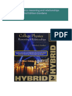 Immediate download College physics reasoning and relationships 2nd Edition Giordano ebooks 2024