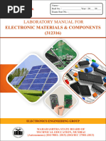 312316 manual ELECTRONICS COMPONENTS