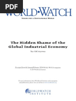 The Hidden Shame in The Global Industrial Economy