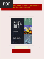 Essential Effects: Water, Fire, Wind, and More 1st Edition Mauro Maressa download pdf