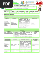 4° SESIÓN DE APRENDIZAJE SESIÓN1-SEM.1-EXP.4-ARTE Y CULTURA