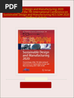 Get Sustainable Design and Manufacturing 2020 Proceedings of the 7th International Conference on Sustainable Design and Manufacturing KES SDM 2020  Steffen G. Scholz PDF ebook with Full Chapters Now