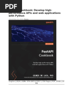 FastAPI Cookbook