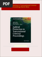 Complete Download Judicial Protection in Transnational Criminal Proceedings Martin Böse PDF All Chapters