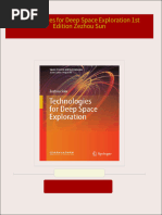 Technologies for Deep Space Exploration 1st Edition Zezhou Sun download pdf