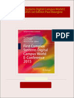 Download ebooks file First Complex Systems Digital Campus World E Conference 2015 1st Edition Paul Bourgine all chapters