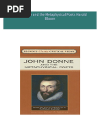 Instant ebooks textbook John Donne and the Metaphysical Poets Harold Bloom download all chapters