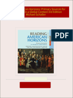 Download ebooks file Reading American Horizons: Primary Sources for U.S. History in a Global Context 3rd Edition Michael Schaller all chapters