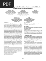 PDE based Progressive Prediction Framework for Attribute Compression of 3D Point Clouds