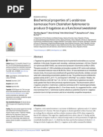 Biochemical Properties of L-Arabinose Isomerase From Clostridium Hylemonae