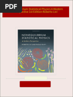 Instant download Nonequilibrium Statistical Physics A Modern Perspective 1st Edition Roberto Livi pdf all chapter