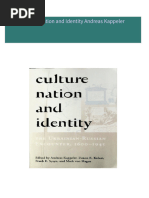 Culture Nation and Identity Andreas Kappeler all chapter instant download