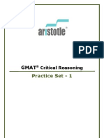 Practice Set - 1: Critical Reasoning