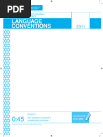 2011 Yr 7 and 9 Lang Conv