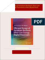 Complete Download Efficient Design of Variation Resilient Ultra Low Energy Digital Processors Hans Reyserhove PDF All Chapters