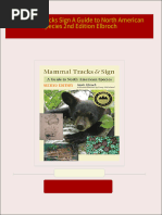 Instant ebooks textbook Mammal Tracks Sign A Guide to North American Species 2nd Edition Elbroch download all chapters