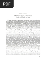 Objetivos, Límites y Problemas de La Sociología Del Arte