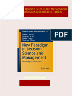 Buy ebook New Paradigm in Decision Science and Management Proceedings of ICDSM 2018 Srikanta Patnaik cheap price