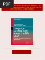 Instant download Language Development across the Life Span: The Impact of English on Education and Work in Iceland 1st Edition Birna Arnbjörnsdóttir pdf all chapter