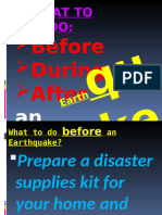 47drrr What to Do Before During and After an Earthquake With Activity 6 Modular Thursday