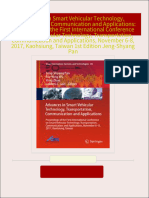 Advances in Smart Vehicular Technology, Transportation, Communication and Applications: Proceedings of the First International Conference on Smart Vehicular Technology, Transportation, Communication and Applications, November 6-8, 2017, Kaohsiung, Taiwan 1st Edition Jeng-Shyang Pan download pdf